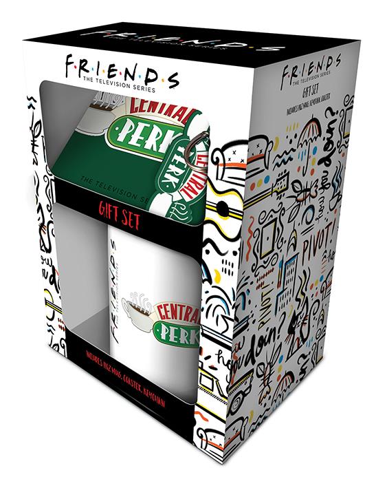 Friends (Central Perk) Mug, Coaster And Keyring Gift Set