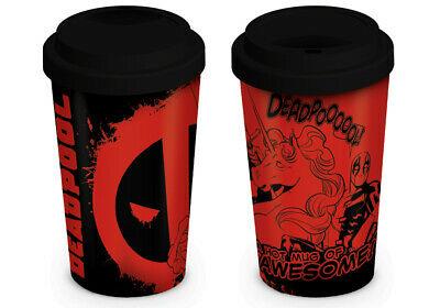 Marvel Deadpool Unicorn Ceramic Travel Mug