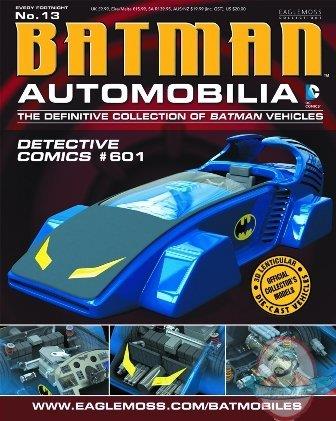 DC Comics Eaglemoss Batman Automobilia No.13 Detective Comics #601 Batmobile With Magazine