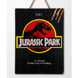 Jurassic Park 3D Wood Arts Poster