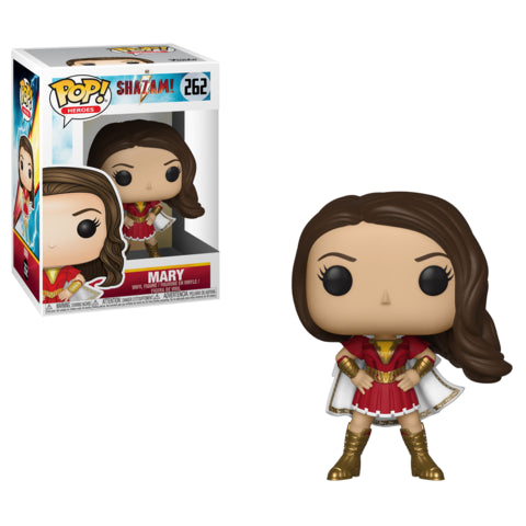 Pop Dc Heroes Shazam Mary Vinyl Figure