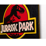 Jurassic Park 3D Wood Arts Poster
