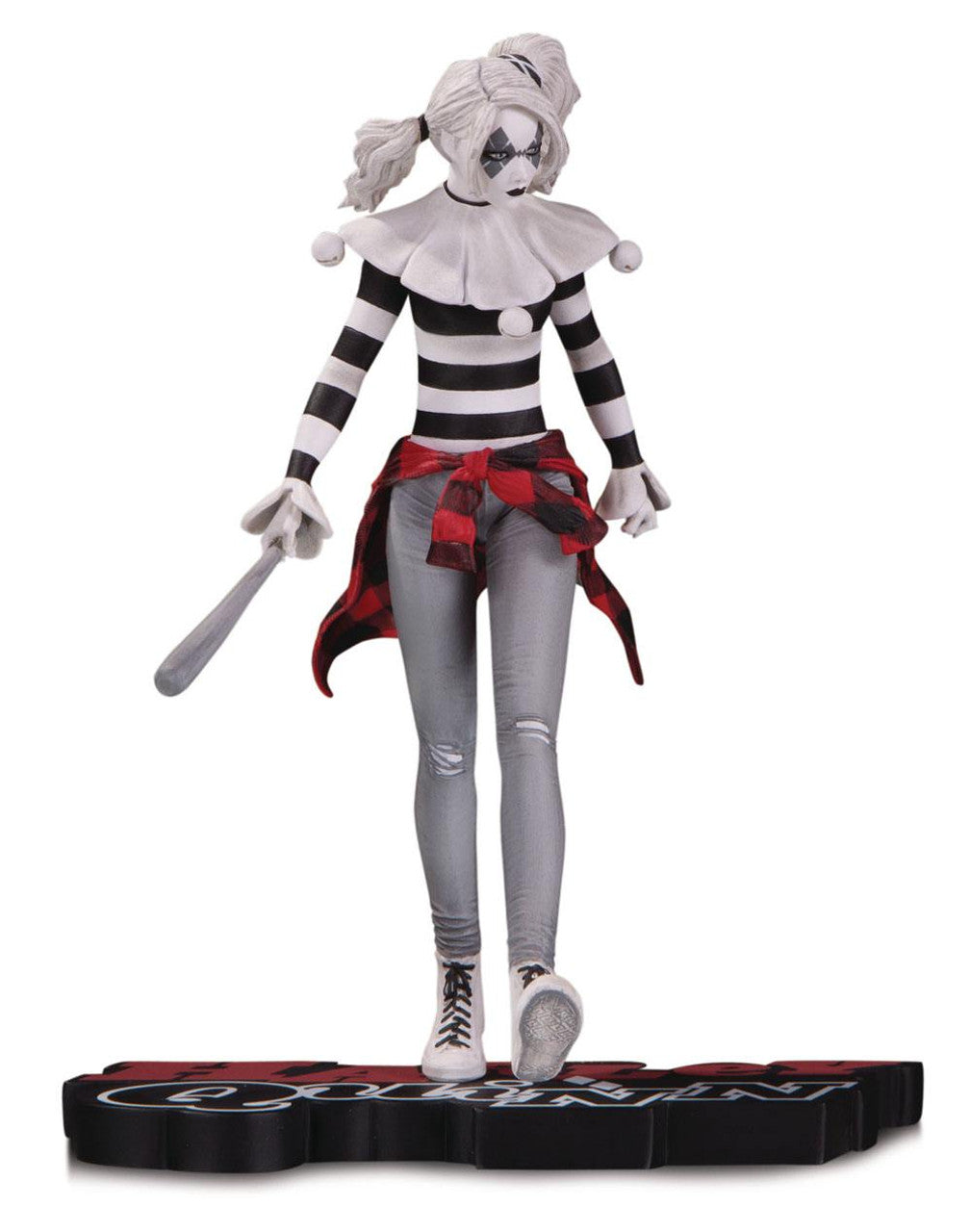 DC Comics Harley Quinn Red, White and Black Statue By Steve Pugh