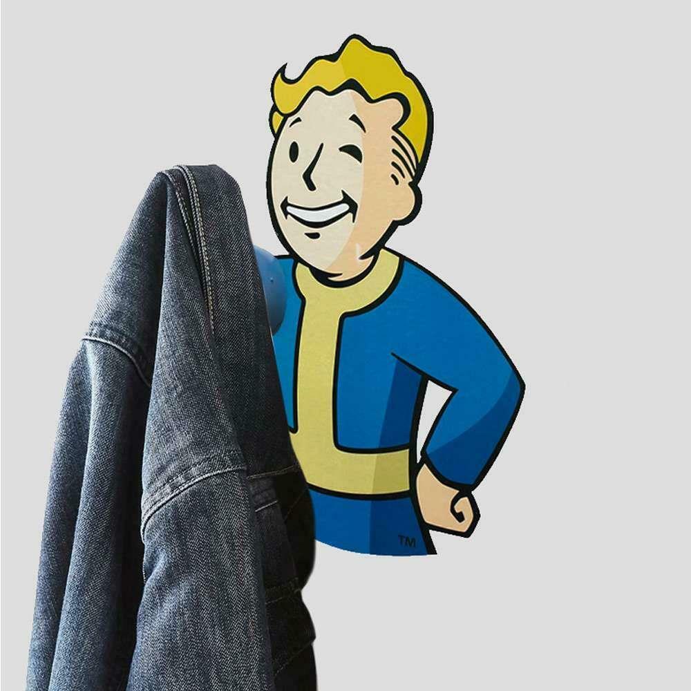 Official Fallout 76 Vault Boy 2PK Coat Hooks