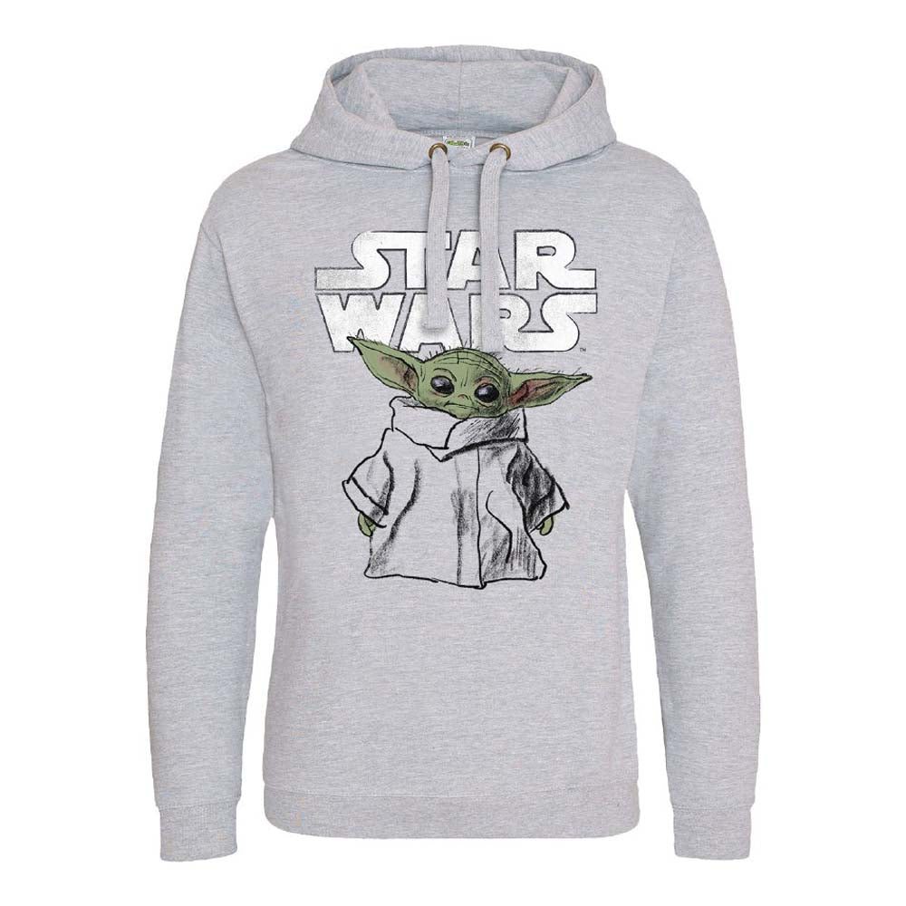 Star Wars The Mandalorian The Child Sketch Women's Hoodie