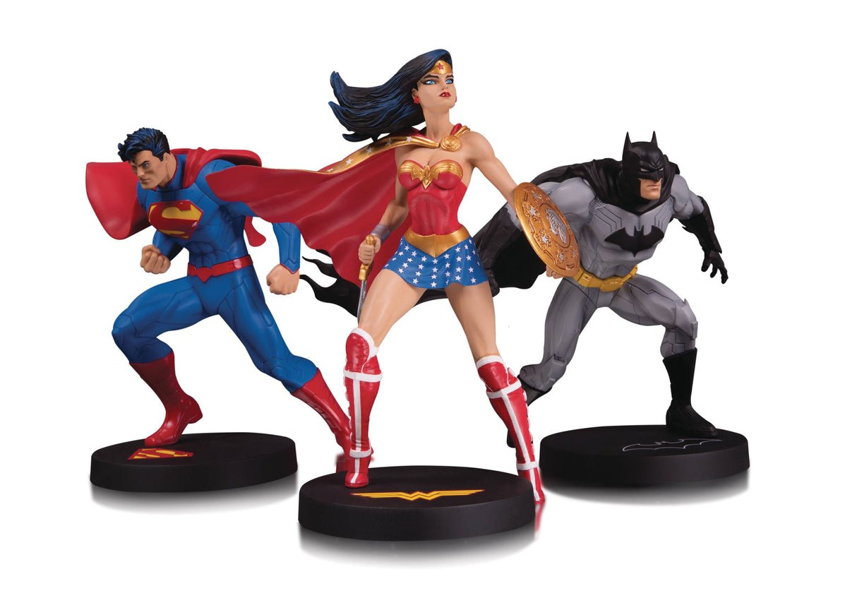 DC Comics Designer Series Jim Lee Collector 3 Pack Statue Set