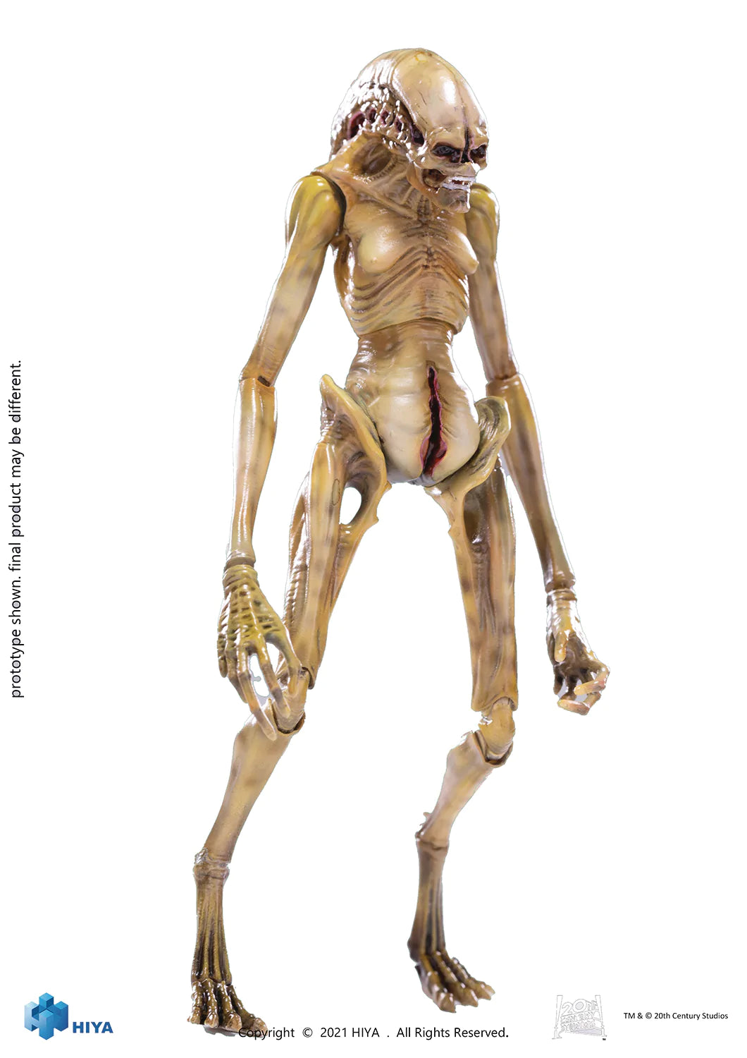 Hiya Alien Resurrection The Newborn Previews Exclusive 1/18 Scale Action Figure