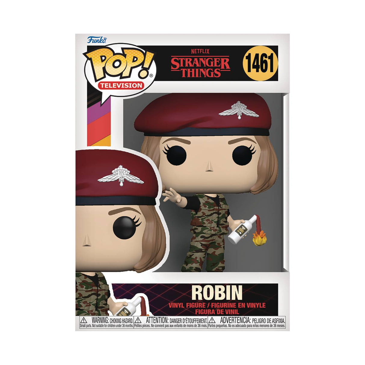 Stranger Things Hunter Robin (With Cocktail) Funko Pop! Vinyl Figure #1461