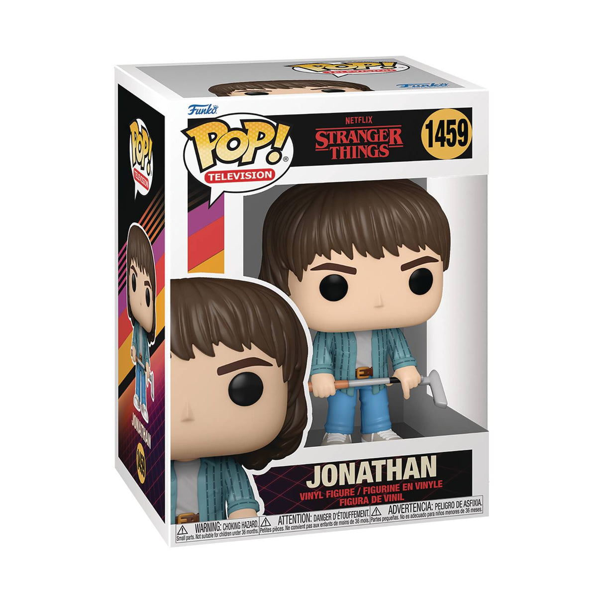 Stranger Things Jonathan (With Golf Club) Funko Pop! Vinyl Figure #1459