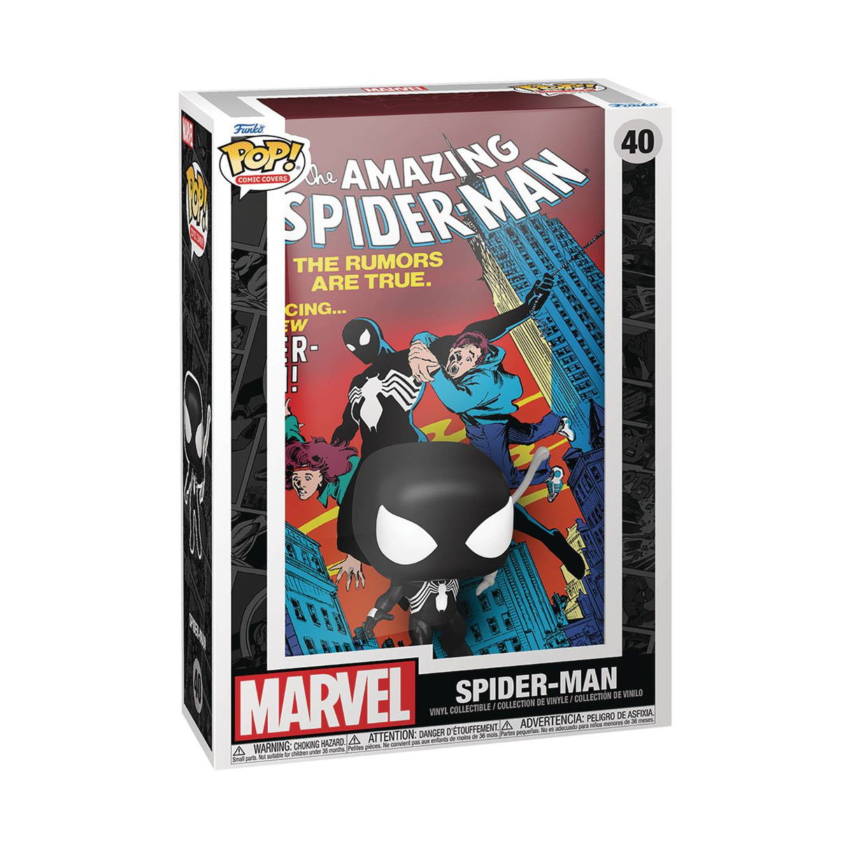 Marvel Amazing Spiderman #252 Funko Comic Cover Pop! Vinyl Figure