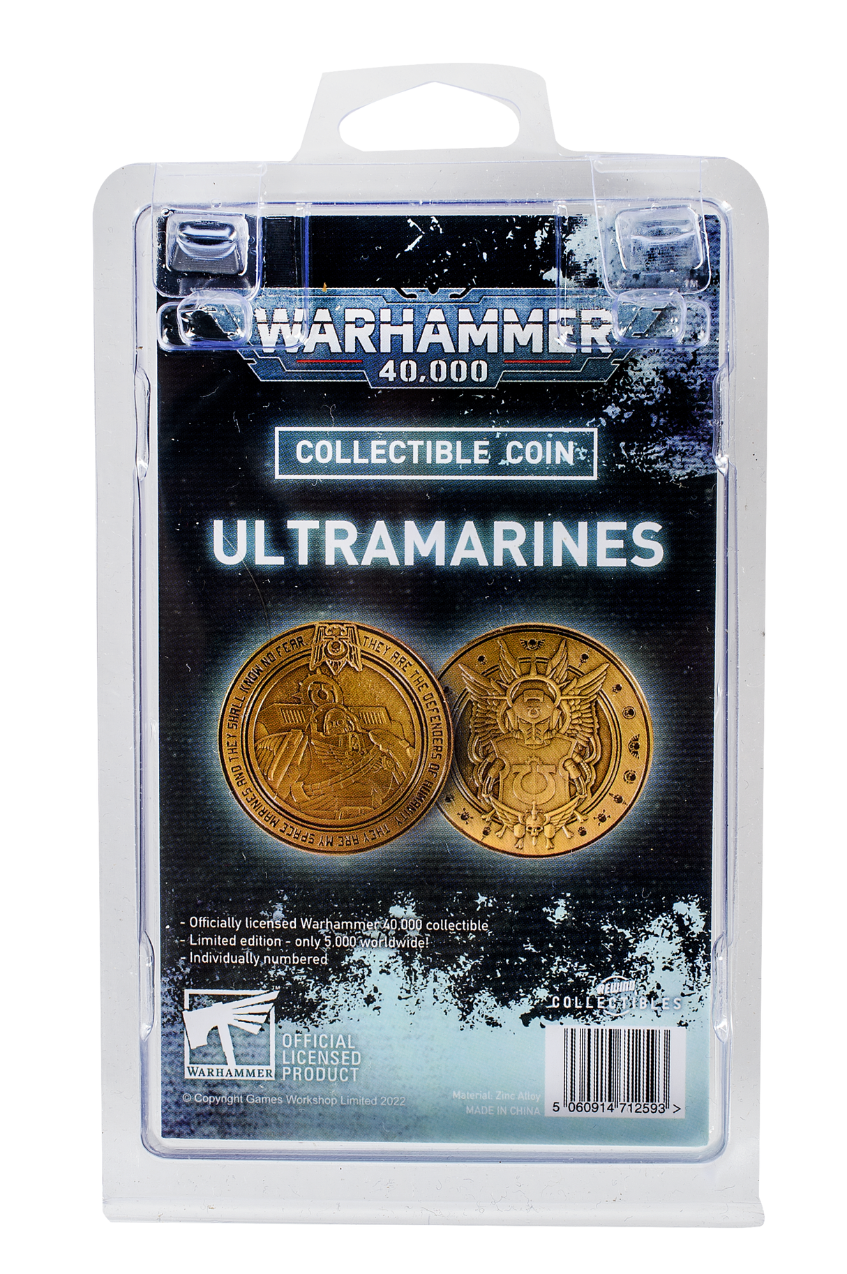 Warhammer 40,000: Ultramarines Coin