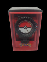 Pokémon Black Strap Watch With Pokeball Design