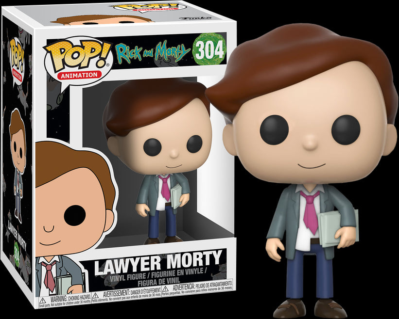 Pop Rick & Morty Lawyer Morty Vinyl Figure