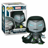 Marvel Infamous Iron Man (Doctor Doom) (Glow in the Dark) (Halloween Comic Fest 2020) (PX Previews Exclusive) Funko Pop! Vinyl Figure #677