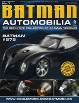 DC Comics Eaglemoss Batman Automobilia No.7 Detective Comics #575 Batmobile With Magazine