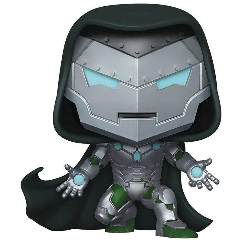 Marvel Infamous Iron Man (Doctor Doom) (Glow in the Dark) (Halloween Comic Fest 2020) (PX Previews Exclusive) Funko Pop! Vinyl Figure #677