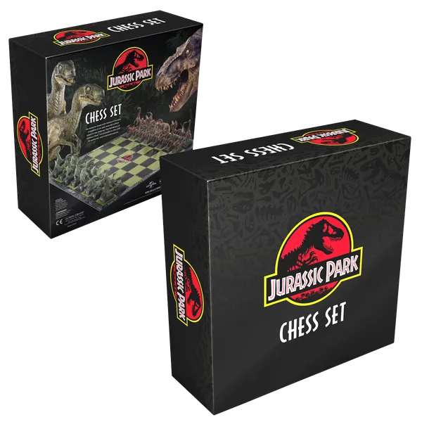 The Noble Collection Jurassic Park Chess Set