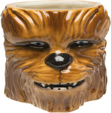 Star Wars 3D Chewbacca Character Sculpted Ceramic Collectible Stein