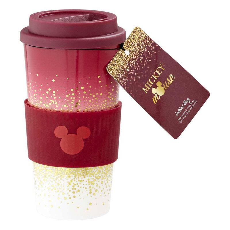 Disney Mickey Berry Glitter travel mug