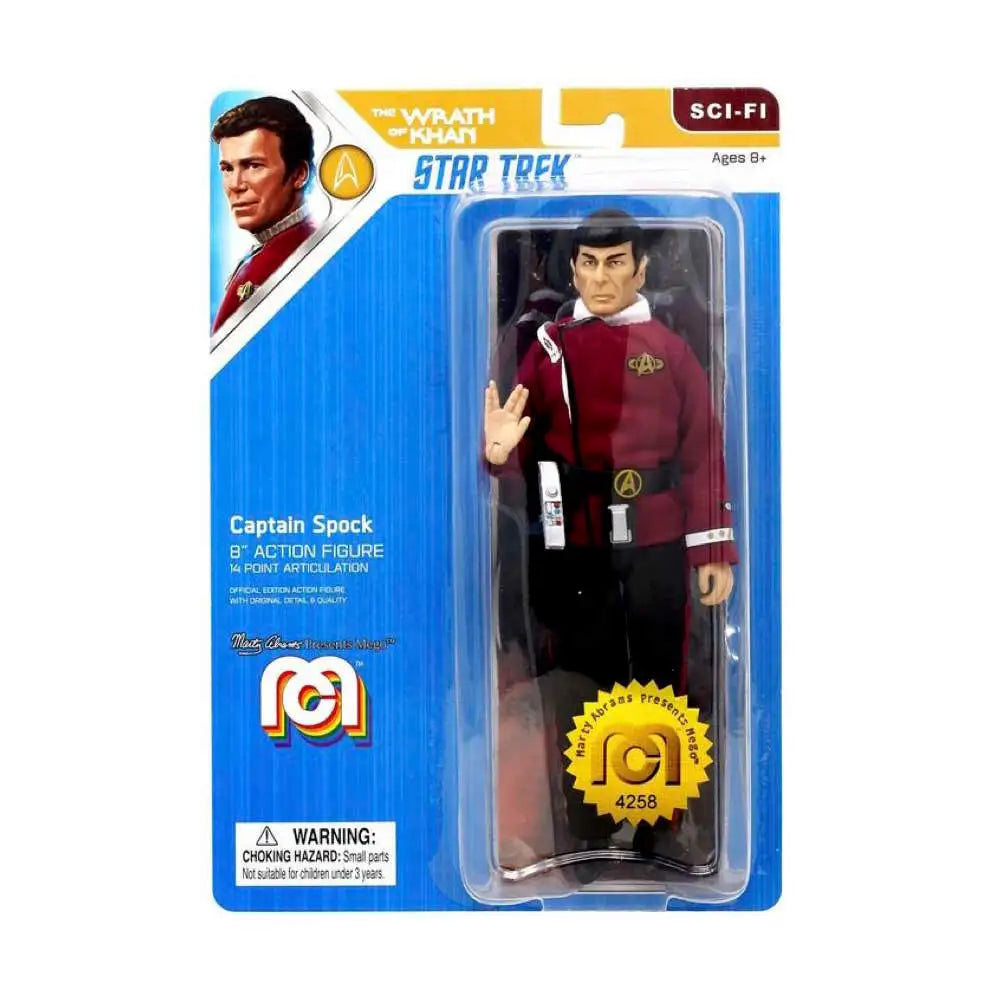 Mego Star Trek Wrath of Khan Captain Spock Action Figure