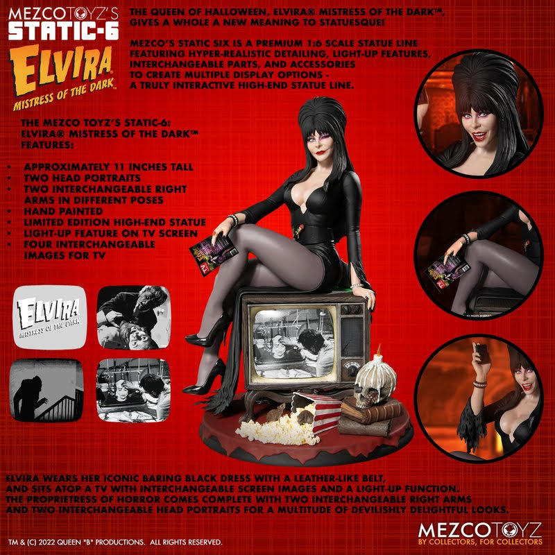 Elvira Mistress Of the Dark Premium 1:6 Scale Statue