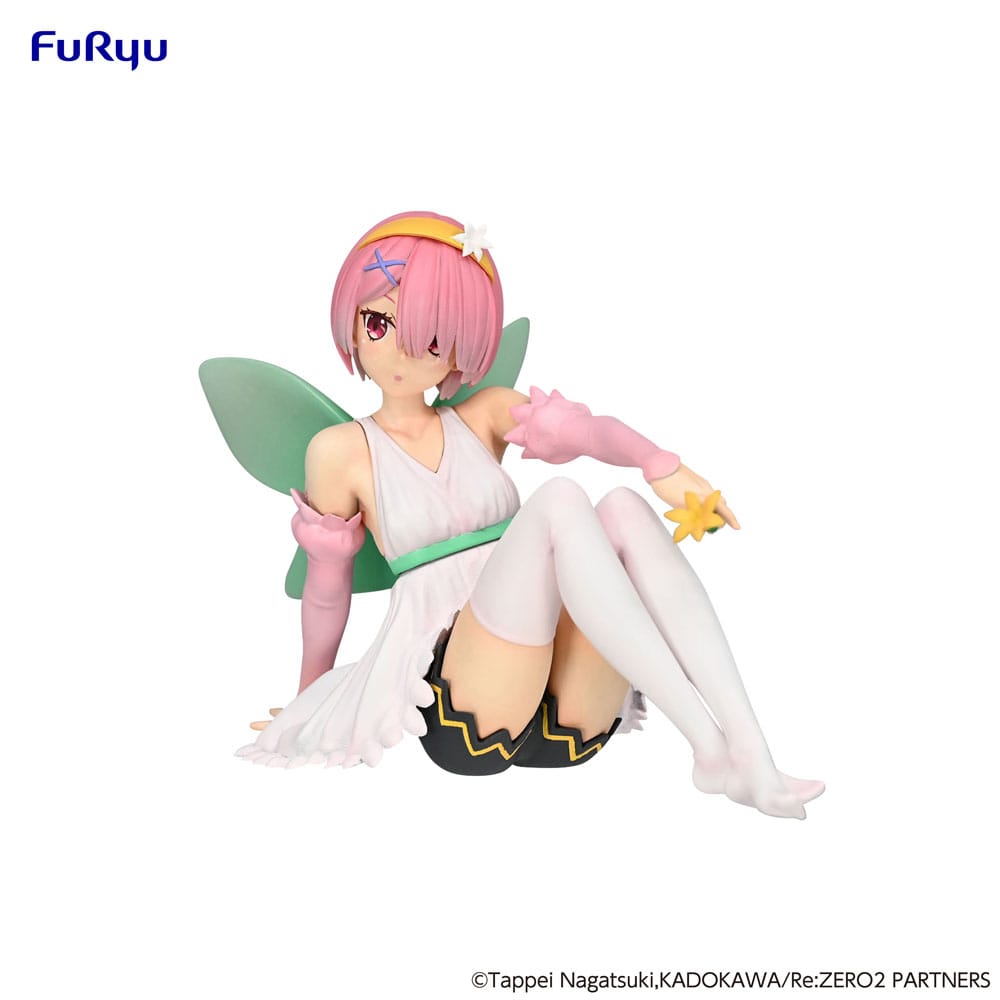 Re:Zero Starting Life in Another World Ram Flower Fairy 9cm Noodle Stopper PVC Statue