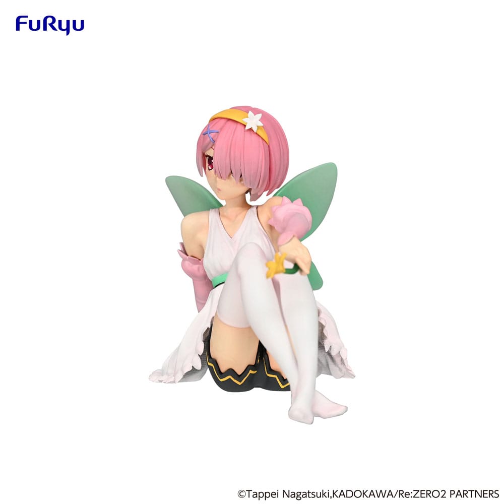 Re:Zero Starting Life in Another World Ram Flower Fairy 9cm Noodle Stopper PVC Statue