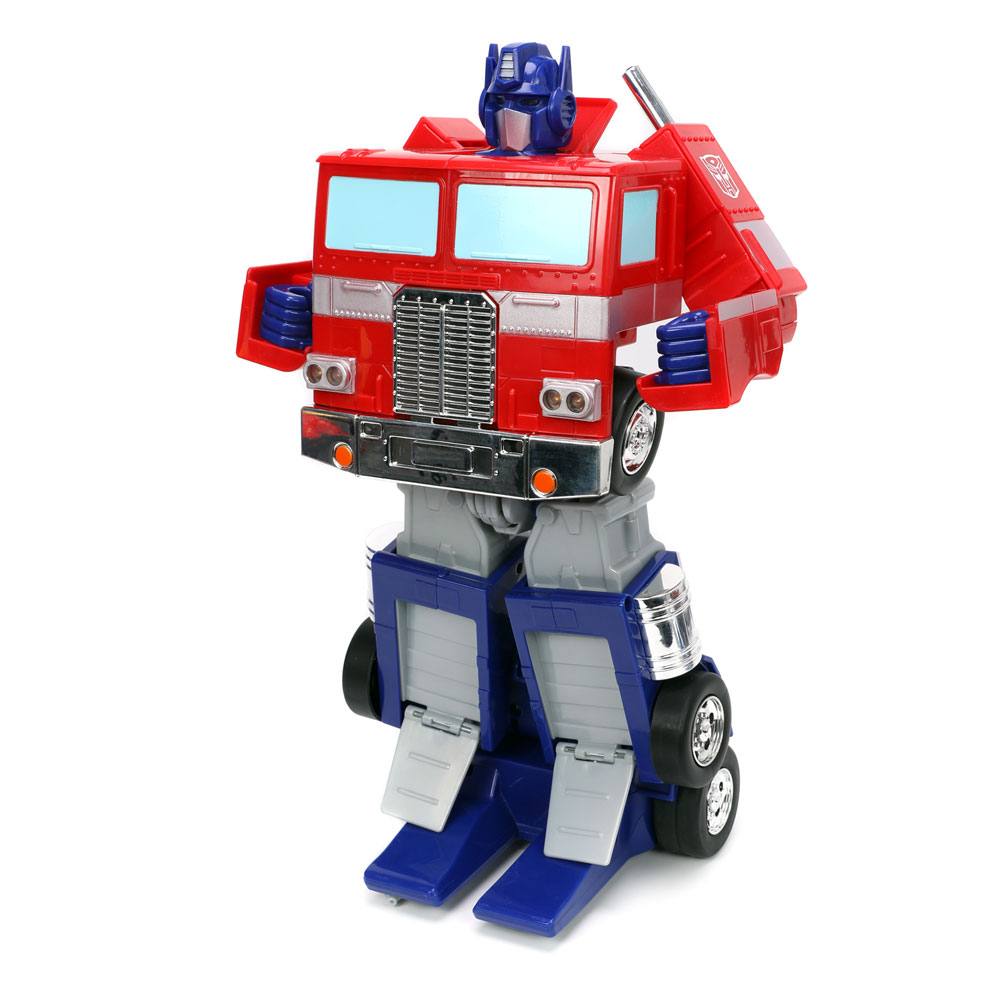 Transformers Optimus Prime Exclusive Remote Control G1 Version Transforming Figure