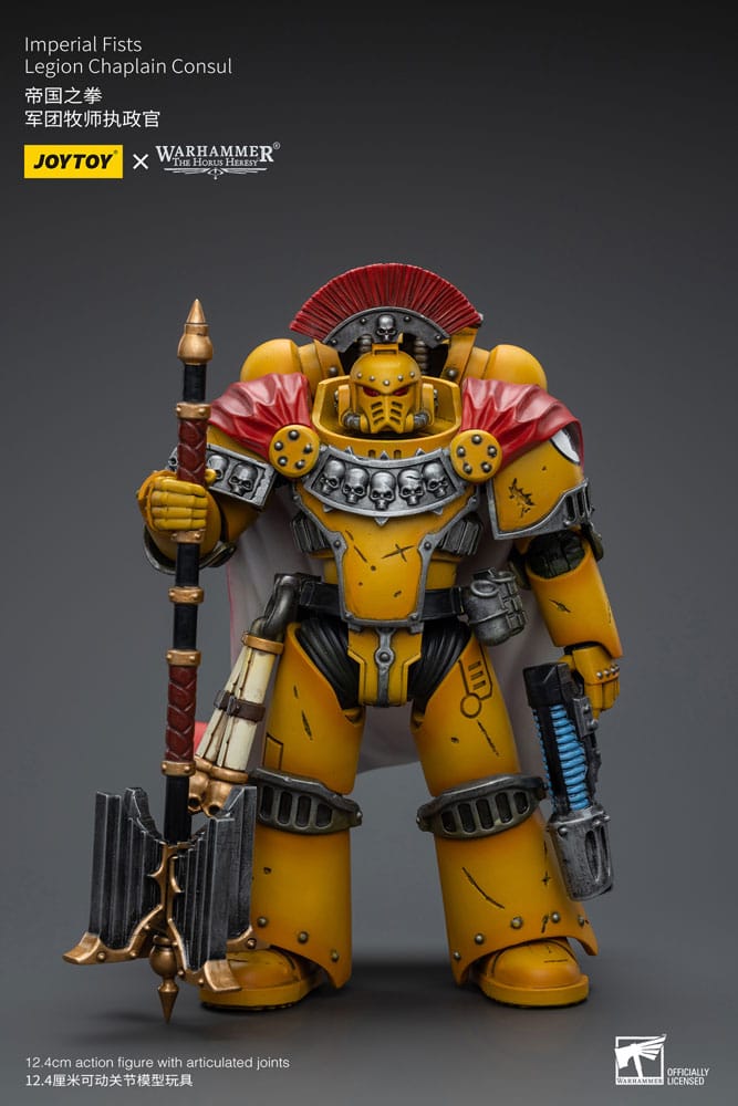 Warhammer The Horus Heresy Imperial Fists Legion Chaplain Consul 12 cm1/18 Scale Action Figure