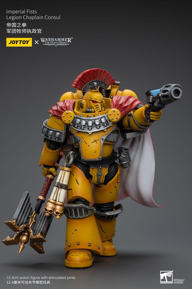 Warhammer The Horus Heresy Imperial Fists Legion Chaplain Consul 12 cm1/18 Scale Action Figure