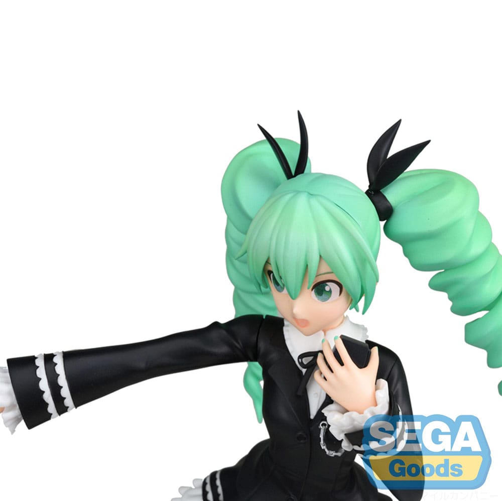 Hatsune Miku Project DIVA Arcade Future Tone Hatsune Miku - Dark Angel 23cm (re-run) SPM Statue