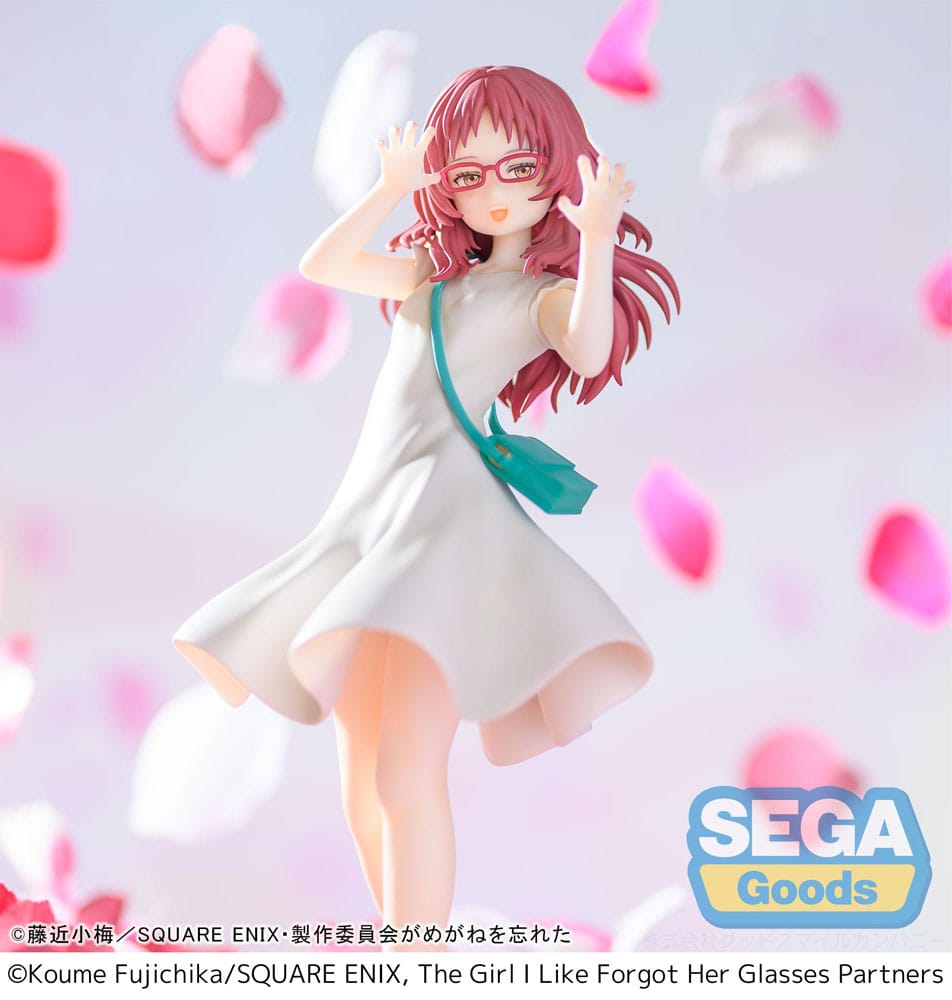 The Girl I Like Forgot Her Glasses Ai Mie Plain Clothes Ver. 18cm Luminasta PVC Statue