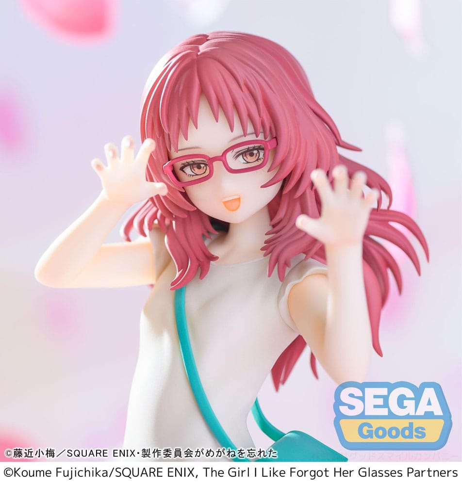 The Girl I Like Forgot Her Glasses Ai Mie Plain Clothes Ver. 18cm Luminasta PVC Statue